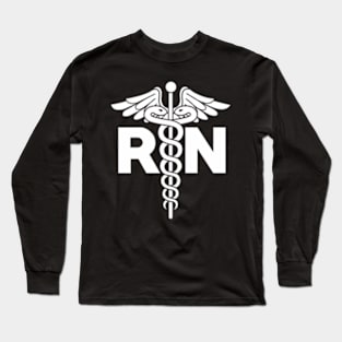 Registered Nurse Rn Hospital Staff For Nurses Long Sleeve T-Shirt